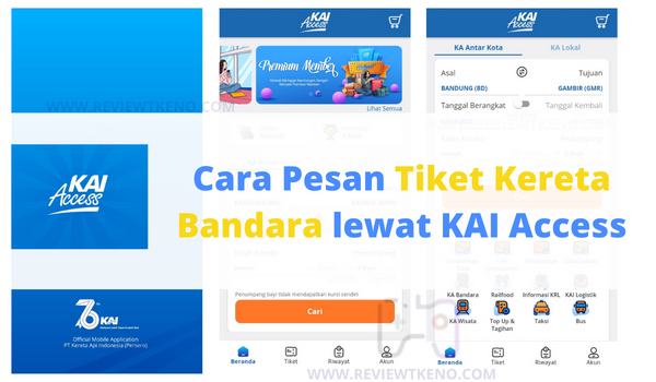 Cara Pesan Tiket Kereta Bandara Di Kai Access Terbaru 6066